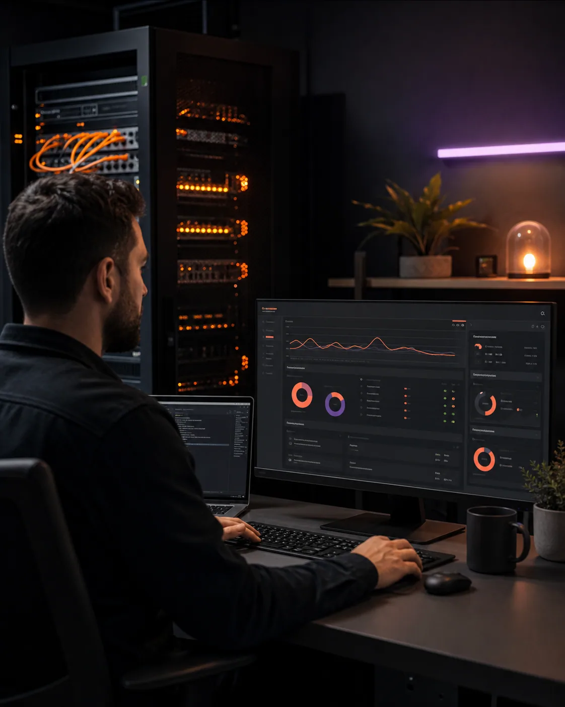 Managed Hosting, Wartung und laufendes Monitoring