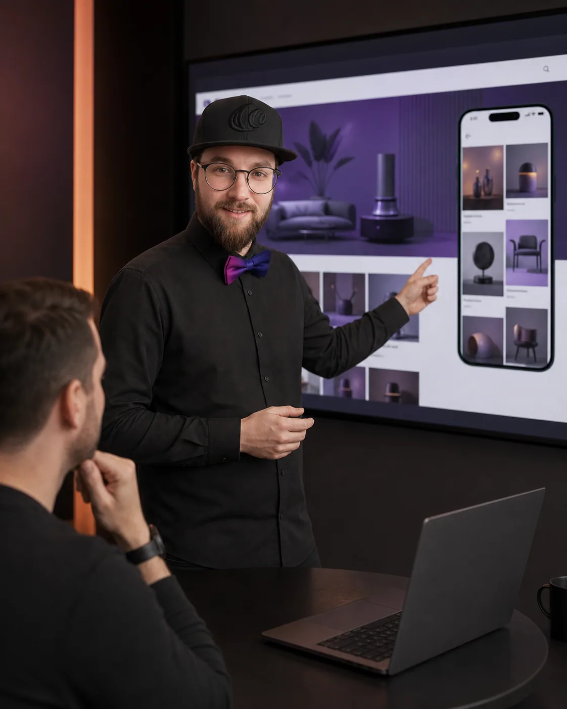 Philipp Flues pr&auml;sentiert einen neuen Shopware-Onlineshop