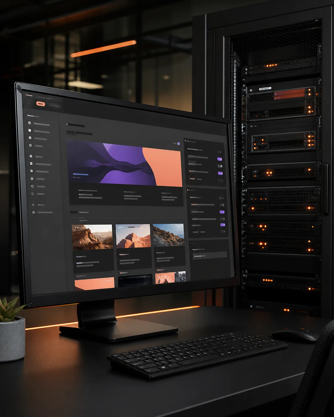 Content-Management-System mit zuverl&auml;ssiger Hosting-Infrastruktur